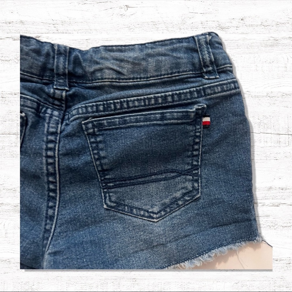 Tommy Hilfiger Denim Jean Shorts Girls size 8 - Picture 4 of 4